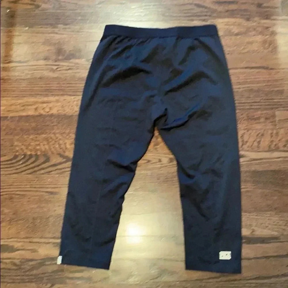 FILA SPORT Performance Running Mid-Calf Three Quarter Black Leggings Size M - Picture 7 of 11